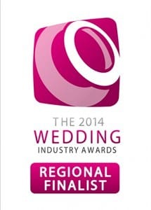 Regional Finalist - 2014 Wedding Industry Awards