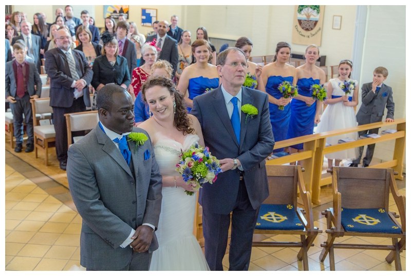 Church wedding 