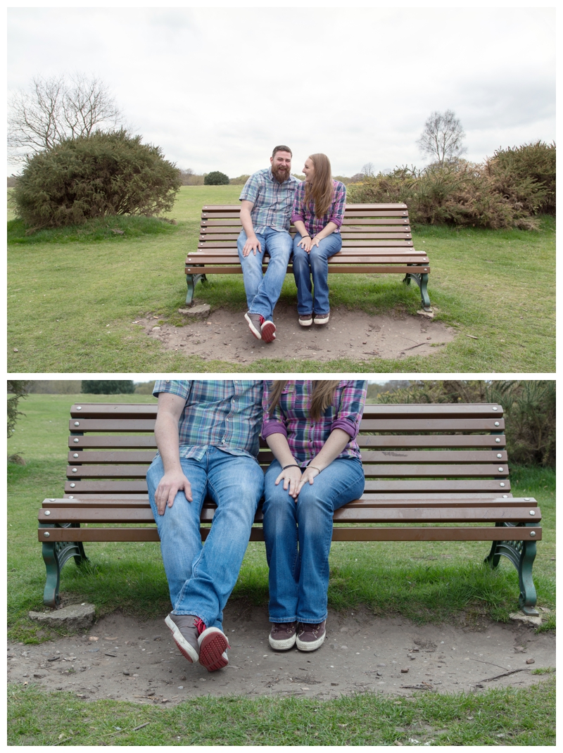 Couple on the bench 