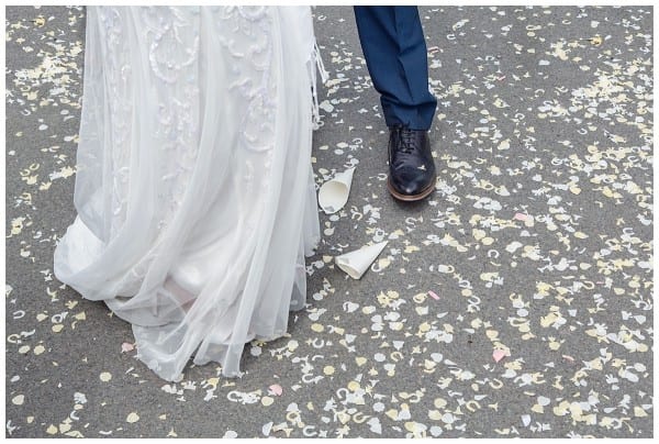 confetti on the floor