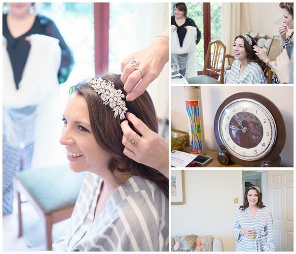 bride getting ready