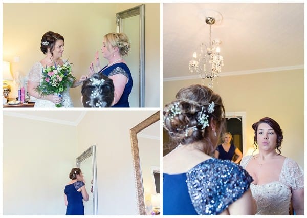 bride getting ready