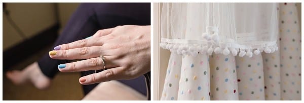 Bridal details at ellenborough park
