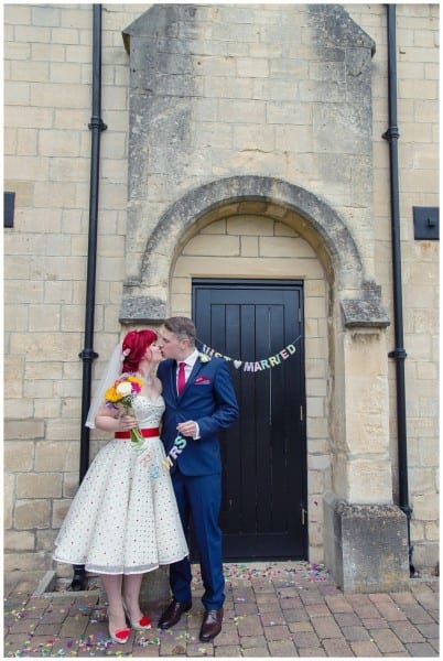 Just Married at Ellenborough park