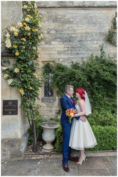 Couple outside Ellenborough park
